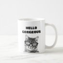 Search for white and black cat mugs Beautiful