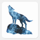 Search for blue wolf stickers Animal
