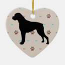 Search for white boxer christmas tree decorations Dog lover