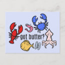 Search for funny lobster postcards Seafood