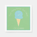 Search for ice cream cone napkins Summer