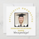 Search for graduate name cards Black