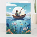Search for fishing fathers day cards Rustic