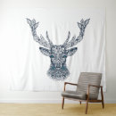 Search for geometric deer art White