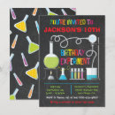 Search for scientists 4x6 invitations Lab
