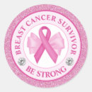 Search for breast cancer charity stickers Survivor
