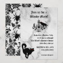 Search for damask halloween invitations Spider