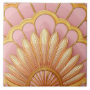 Search for pink art deco tiles Geometric