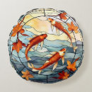Search for japanese style cushions Koi fish