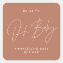 Search for square baby shower stickers Elegant