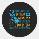 Search for musical notes stickers Orchestra