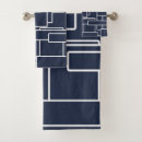 Search for modern geometric bath towels Simple