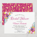 Search for fuchsia bridal shower invitations Flowers