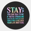 Search for life support stickers Awareness