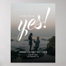 Search for she said yes wedding signs Elegant