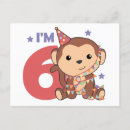 Search for cute monkey birthday cards Children