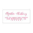 Search for red rubber stamps Minimalist
