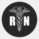 Search for medical field stickers Registered nurse