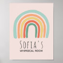 Search for rainbow nursery posters Cute