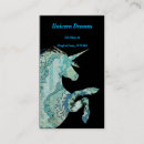 Search for mythical business cards Unicorn