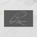 Search for charcoal business cards Minimalist