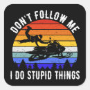 Search for snowmobiling stickers Funny