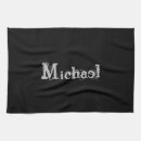 Search for black and white monogram tea towels Modern