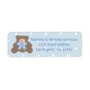 Search for blue polka dots return address labels Whimsical