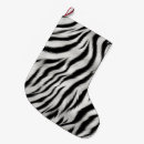 Search for animals christmas stockings White