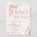 Search for 60 and fabulous surprise party invitations Cheers to 60 years