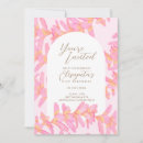 Search for plumerias invitations Watercolor