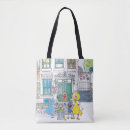 Search for oscar the grouch sesame street tote bags Abby cadabby