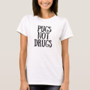 Search for pug womens tshirts Girly