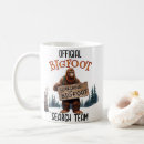 Search for sasquatch coffee mugs Monster
