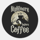 Search for before coffee stickers Autumn