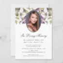 Search for white lily funeral invitations Memorial service