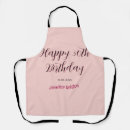 Search for 30th aprons Happy birthday