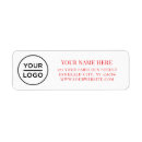 Search for business mailing return address labels Your logo here