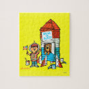 Search for space rocket puzzles Boy