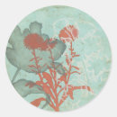 Search for teal background stickers Flower