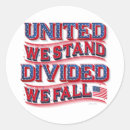 Search for dividing stickers United we stand