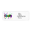 Search for chocolate candy return address labels Funny
