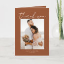 Search for earthy thank you cards Folded