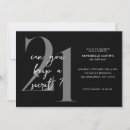 Search for surprise 21st birthday invitations Modern