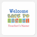 Search for welcome school stickers Teacher
