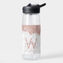 Search for pink marble water bottles Girly