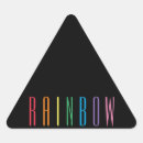 Search for black mail triangle stickers Minimalist