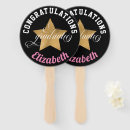 Search for graduation hand fans Congratulations