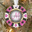 Search for hot pink christmas tree decorations Gold