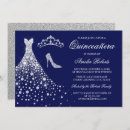 Search for silver quinceanera invitations Dress